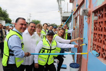 Arranca pintura de 3 mil viviendas en Reynosa