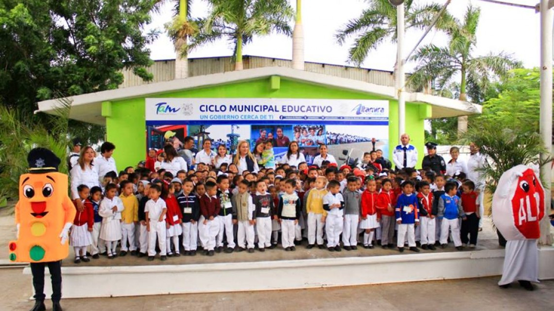 Continúa "Programa Ciclo Municipal Escolar" en Altamira