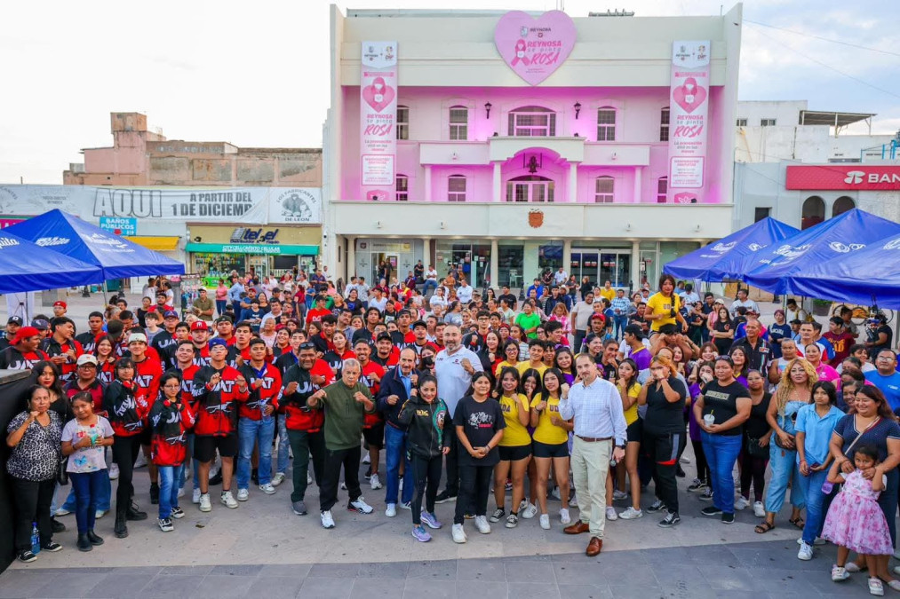 Recibieron reynosenses exitosa cátedra de Box Fitness con Rosy Olvera 