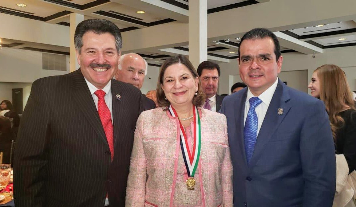 Pide embajadora de México en EU no dejemos de alzar la voz: Rivas