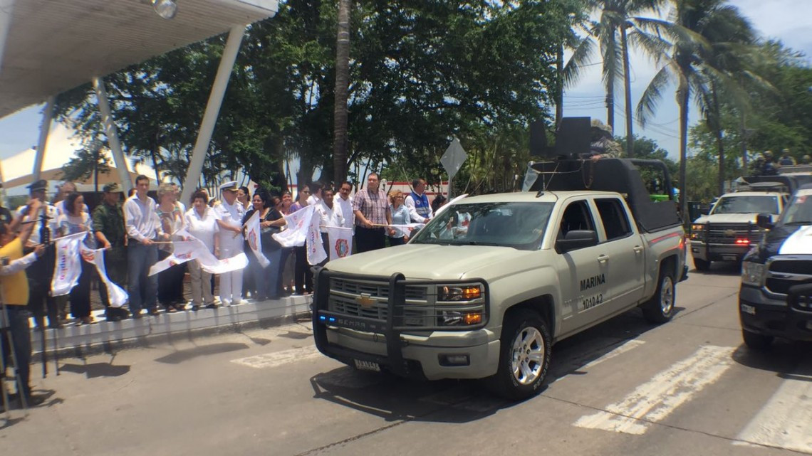 Dan banderazo de arranque al Operativo de Seguridad Verano 2017