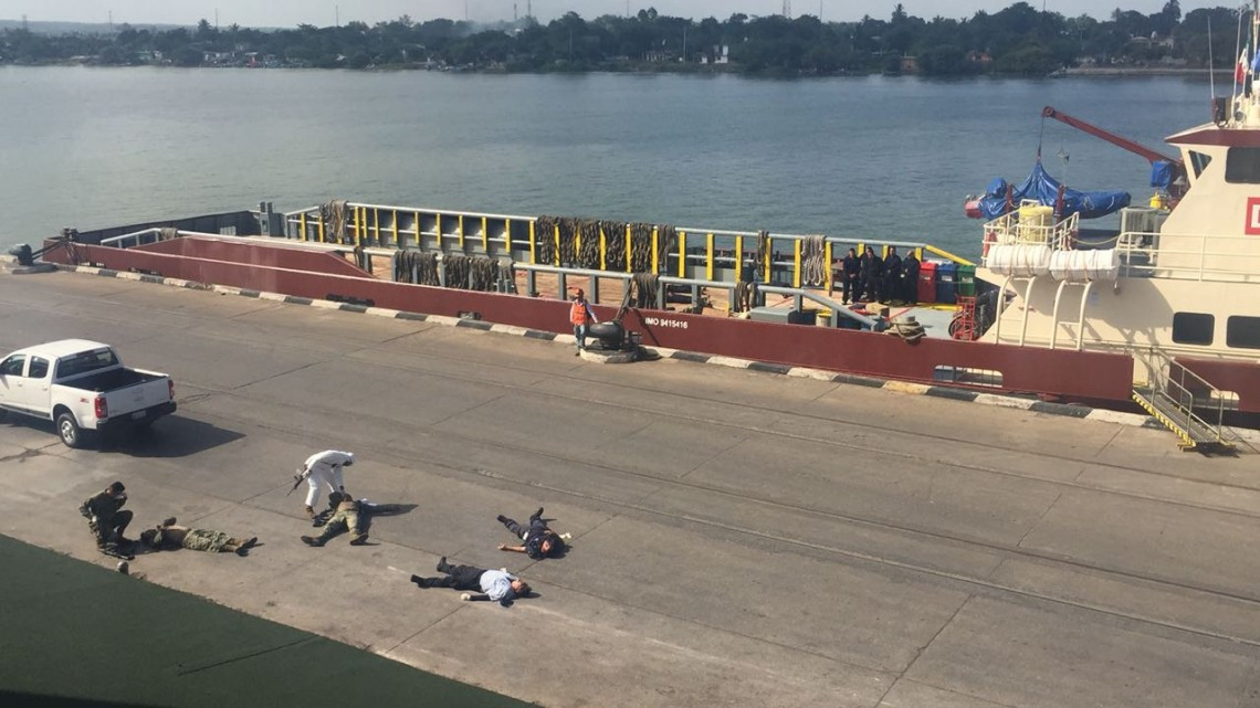 Se realiza con éxito mega simulacro ataque Bio-Terrorista