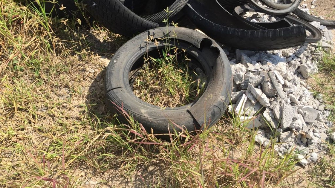 Gestionan la instalación de una planta trituradora de llantas