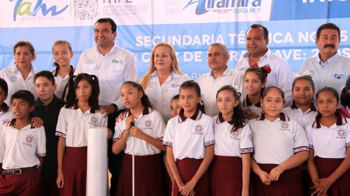 Inicia obra de rehabilitación en escuela "Aurora Cruz de Mora"