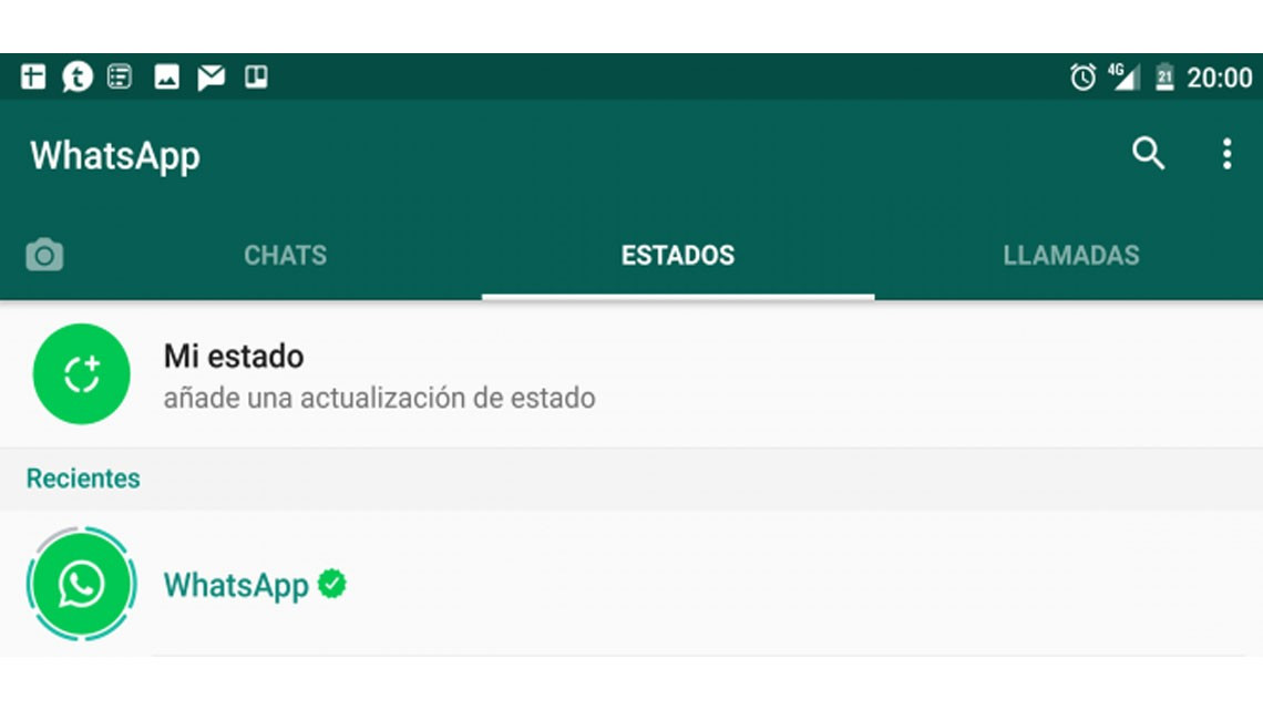 Usuarios piden que antiguos estados de WhatsApp regresen