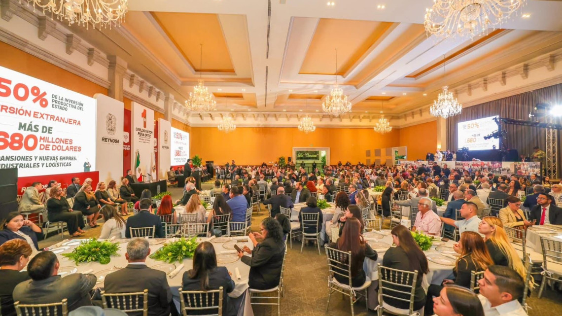 Rindió Carlos Peña Ortiz Primer Informe del Gobierno Municipal de Reynosa