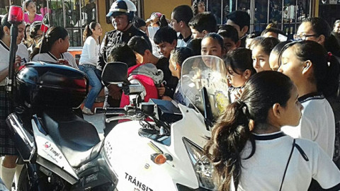 Brigadas escolares de vialidad con misma autoridad que un tránsito 