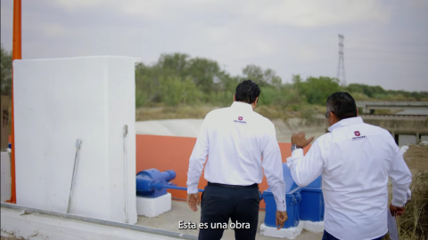 Reynosa acelera megaproyecto para garantizar agua y evitar inundaciones
