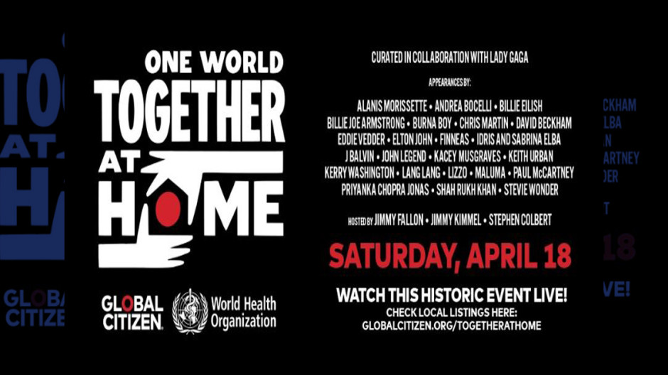 ¡Desde J. Balvin hasta Elton John! Lady Gaga y OMS presentan el ‘One World: #TogetherAtHome'