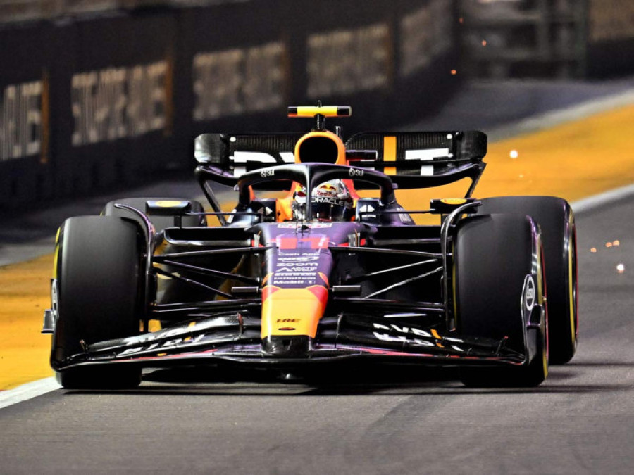  Checo Pérez eliminado en la Q2 del GP de Singapur