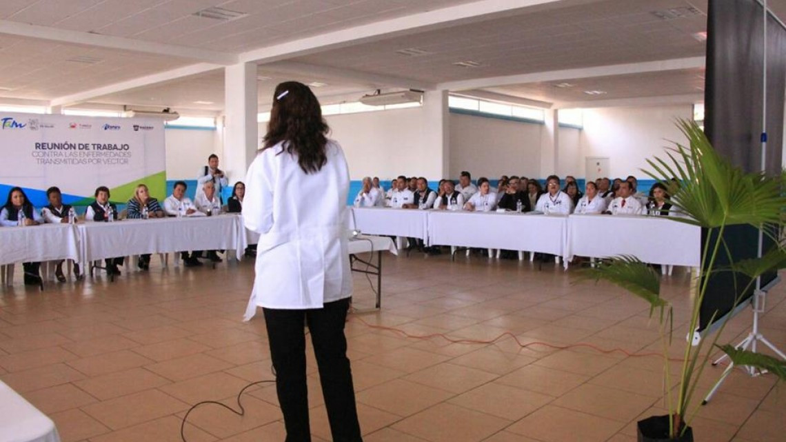 Alcaldesa asiste a reunión contra enfermedades transmitidas por vector