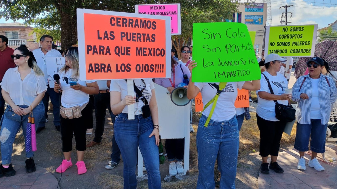 Coparmex se une a protesta contra reforma judicial