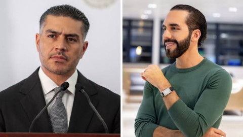 Bukele responde a Harfuch: “No hay indicios de que la aeronave proviniera de El Salvador”