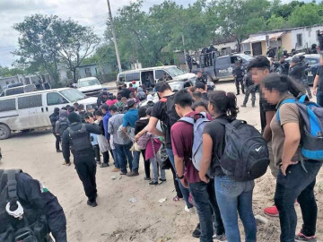 EUA regresa 280 migrantes a Tamaulipas 