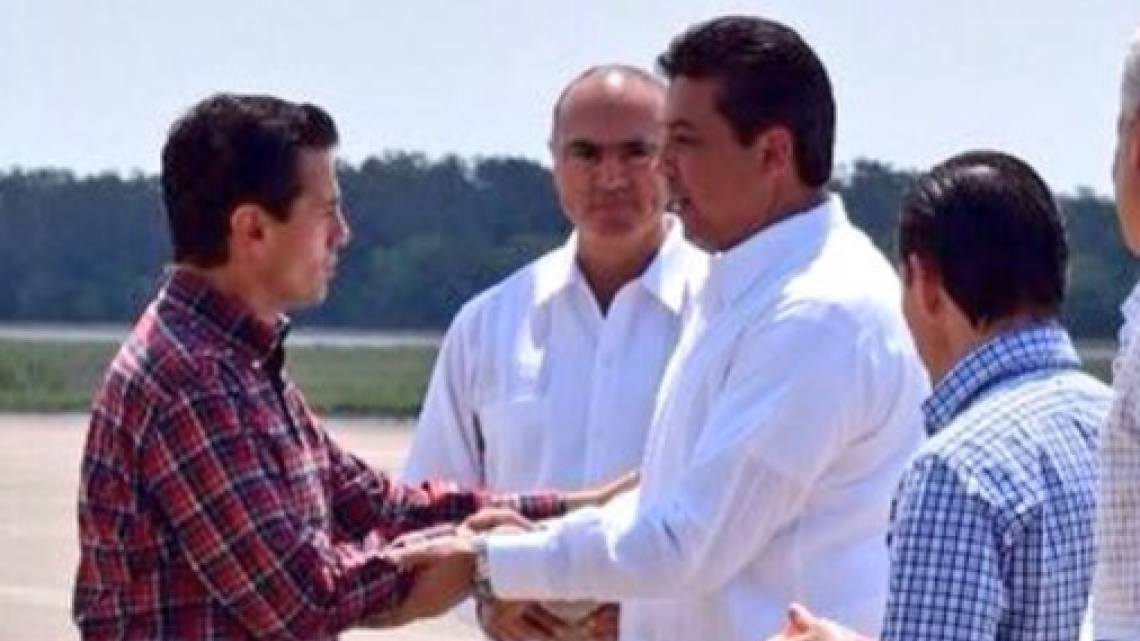 EPN hace escala técnica en Tampico y se dirige a Tamuín