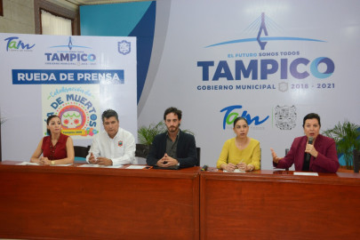 Presentan en Tampico Amplio Programa Cultural para Celebrar el Día de Muertos