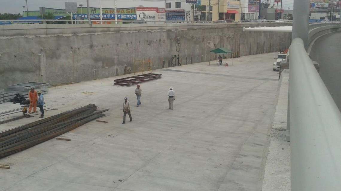 Cumple un año paso inferior San Pedro y aún no lo concluyen