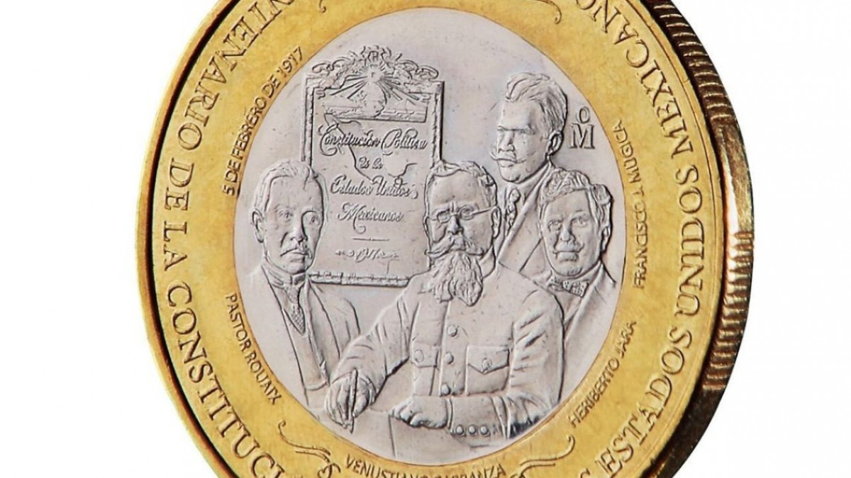 Emiten billete y moneda conmemorativa por centenario 