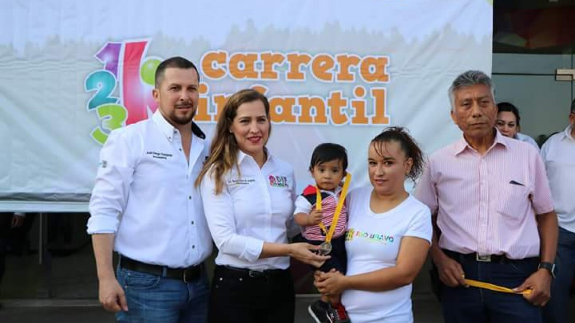 Realizan "1, 2 y 3 K" por “Semana de los niños”