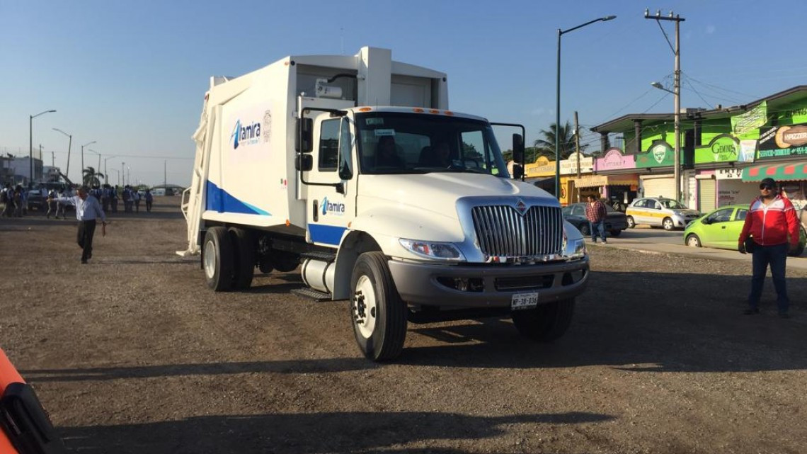 Se incrementa el parque vehicular y de camiones recolectores de basura en Altamira
