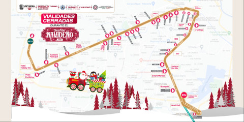 Conoce la Ruta del Desfile Navideño 2025 y planea tus recorridos 