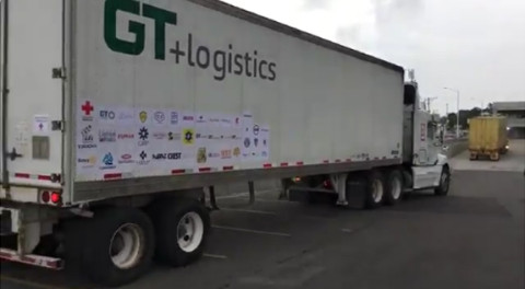 Entregan en Oaxaca víveres enviados de Tampico