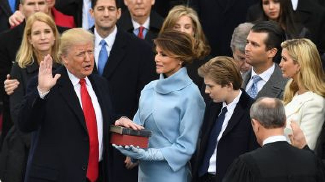 Fotogalería del Inicio de la era Trump