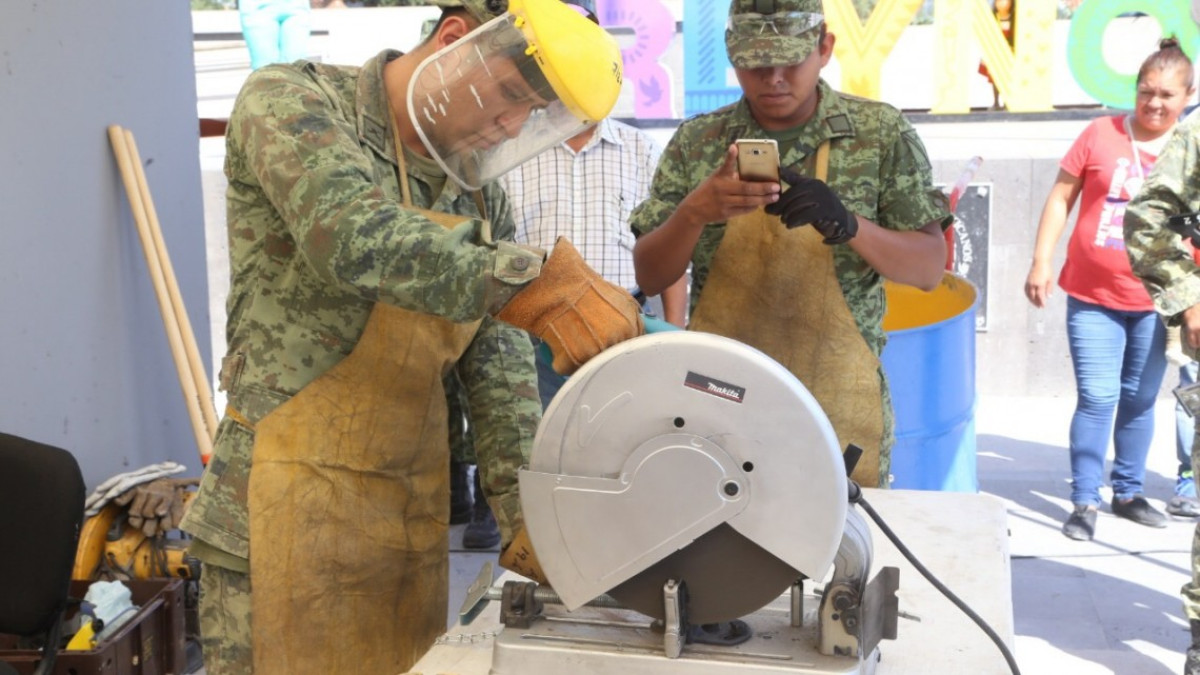 Inaugura Maki Ortiz campaña de Canje de Armas