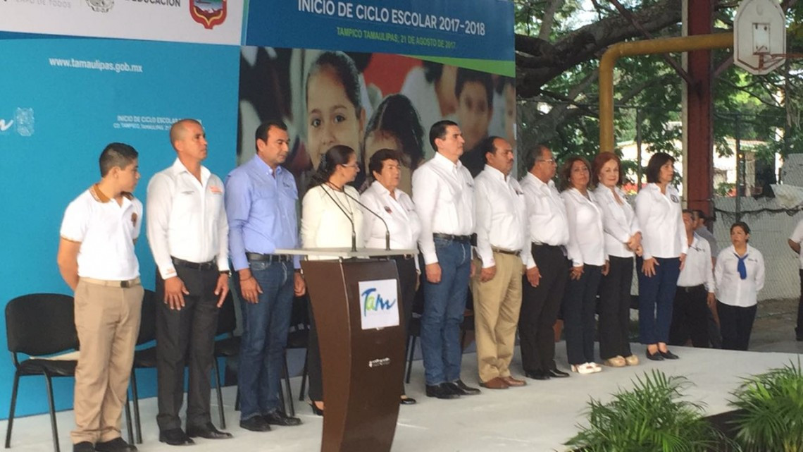 Da inicio el ciclo escolar 2017-2018 con el regreso de 169 mil alumnos en la zona sur 