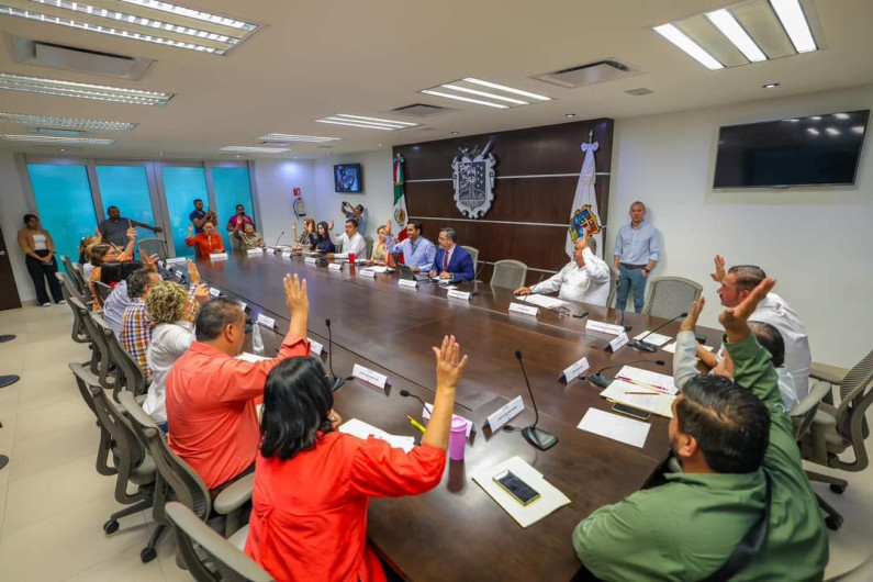 Presidió Carlos Peña Ortiz Sesión de Cabildo del R. Ayuntamiento 2021-2024 