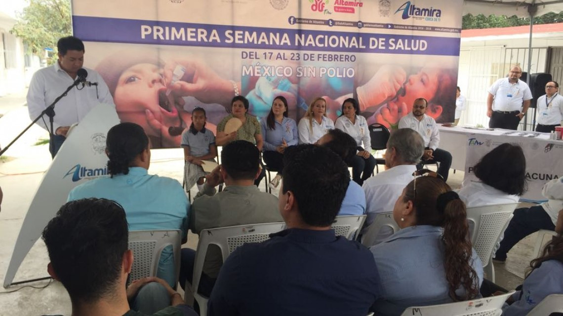 Inicia en campaña Nacional de salud