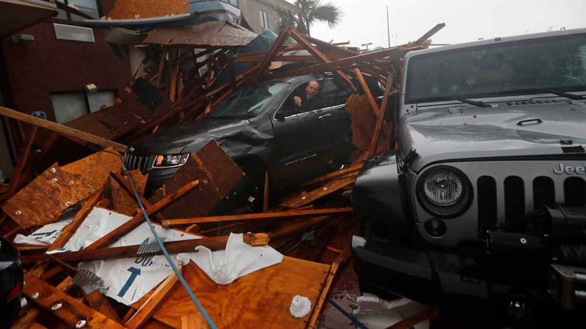 Así se ve Florida con paso de “Michael”