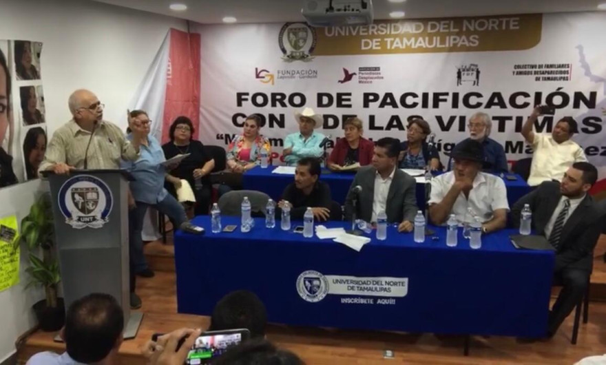 Familiares de desaparecidos realizan foro en Victoria