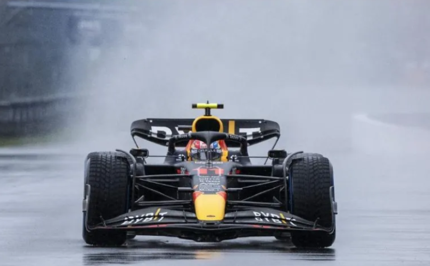 Checo Pérez abandona el GP de Canadá