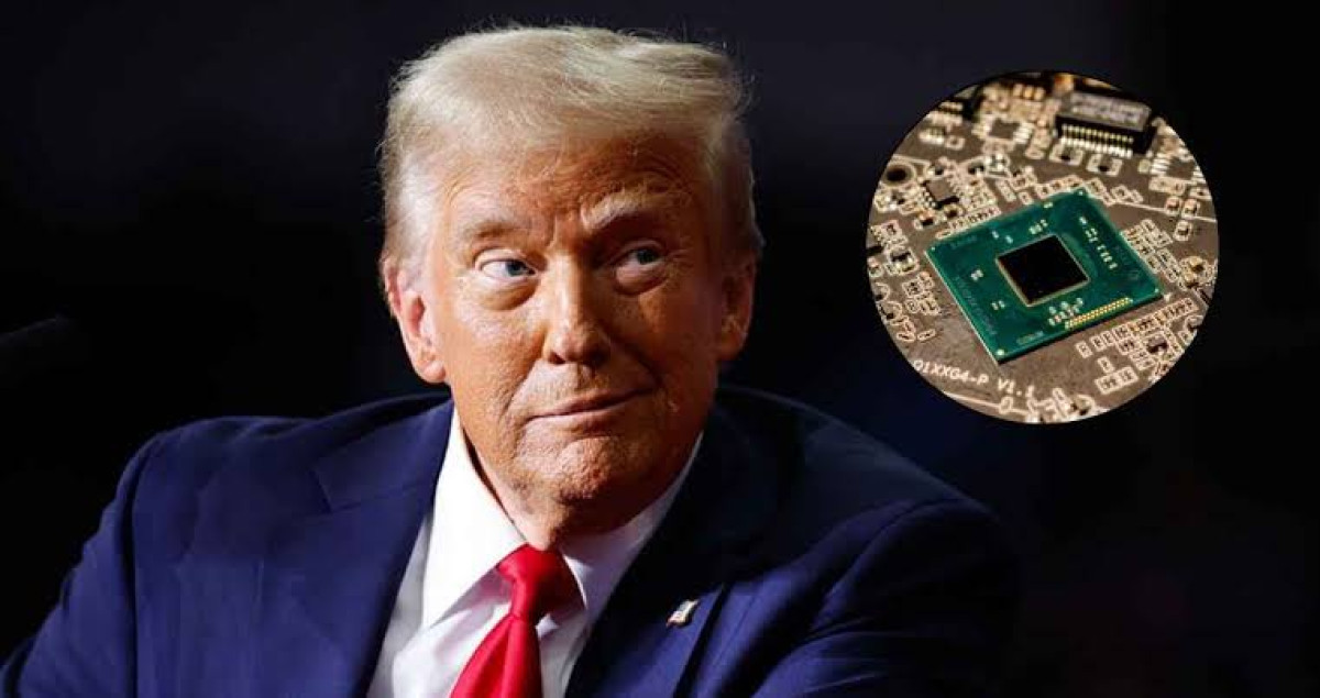 Trump anuncia aranceles del 100% a chips y semiconductores; busca que se fabriquen en EU
