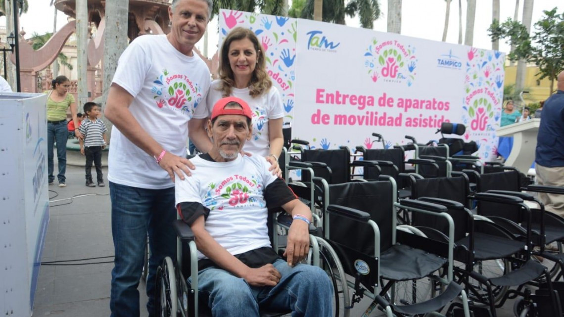 Favorece DIF Tampico la Movilidad de Personas con Discapacidad