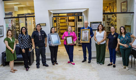 Entrega Gobierno Municipal a Consulado de EU  en Matamoros, testimonios sobre su fundación