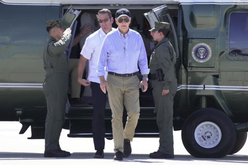 Joe Biden anuncia apoyo de 612 mdd de ayuda tras el paso de los huracanes 'Milton' y 'Helene'
