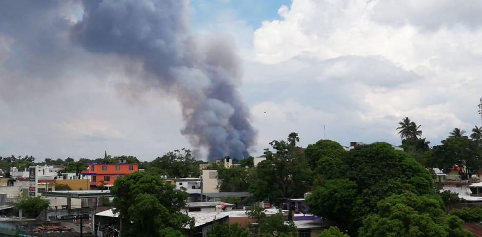 Se registra Incendio de tular