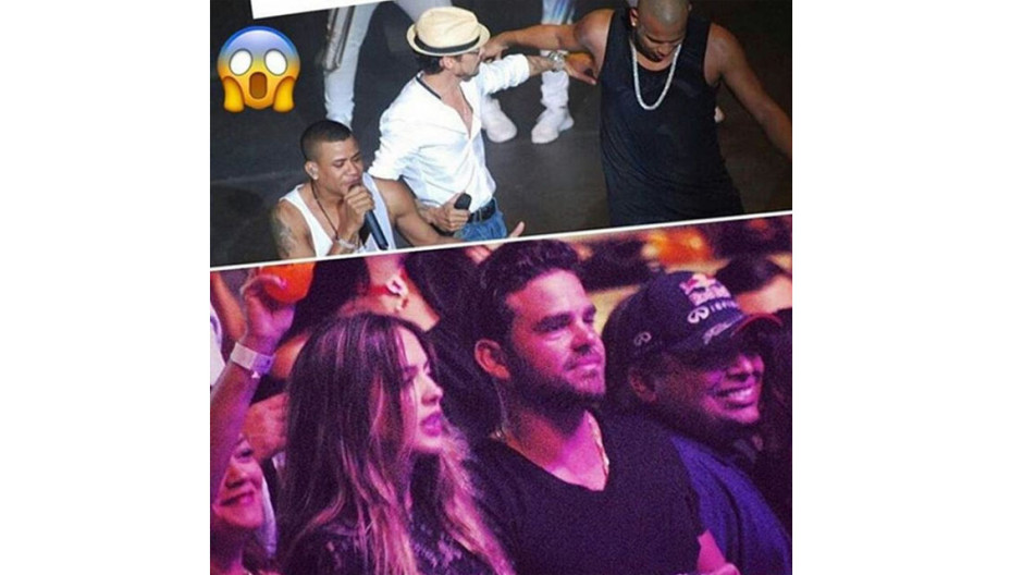 Shannon de Lima fue a concierto de Marc Anthony con un ex