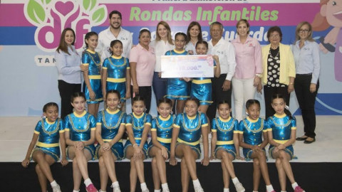 Más de 3 mil participantes en 1a exhibición de Rondas Infantiles 