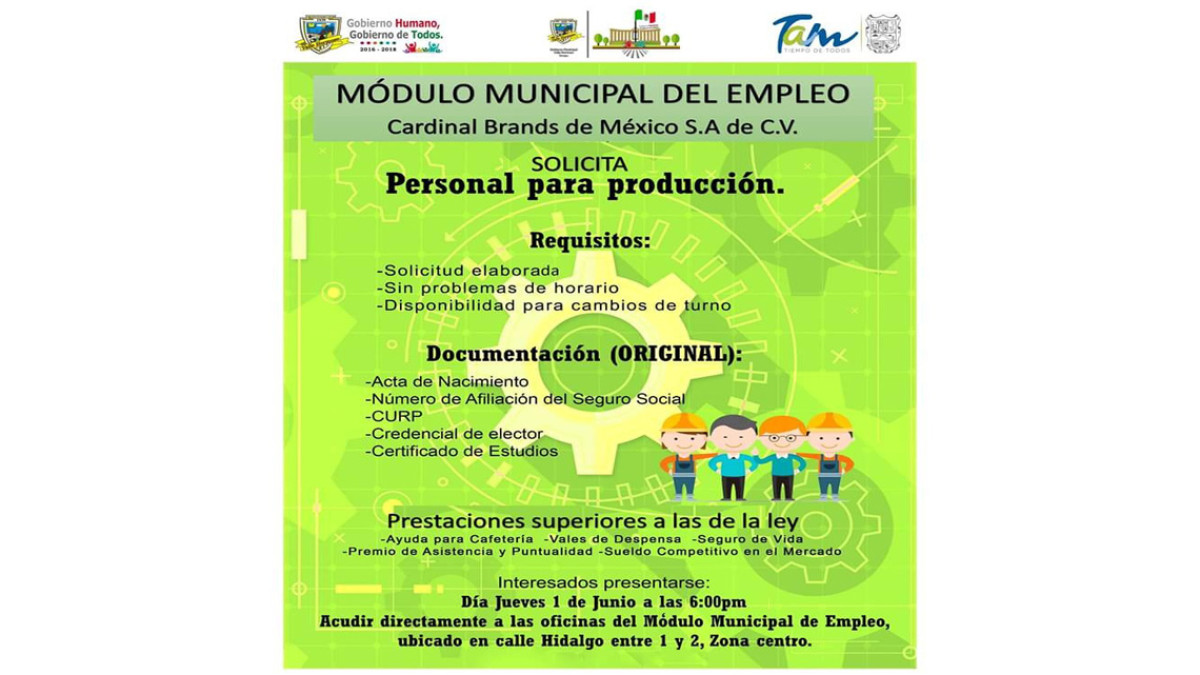 Módulo Municipal del Empleo ofrece oportunidades a ciudadanos