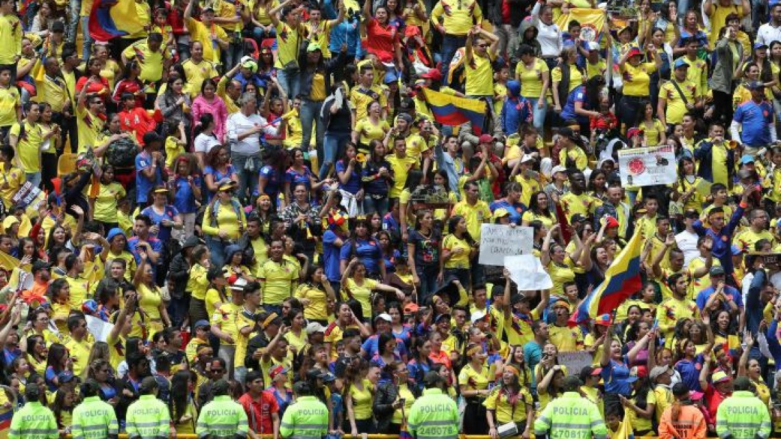 Colombia recibe con cariño a su Selección