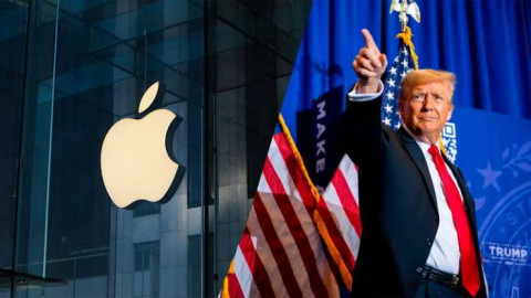 Trump amenaza con imponer un arancel del 25% a productos de Apple fabricados fuera de EU