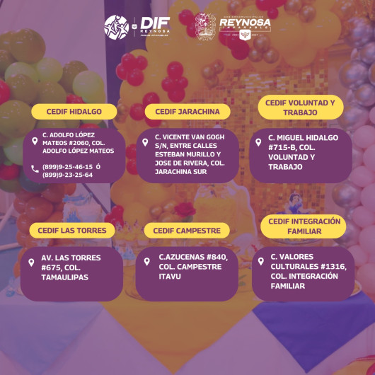 Cuenta DIF-Reynosa con diversos centros CEDIF con talleres de autoempleo