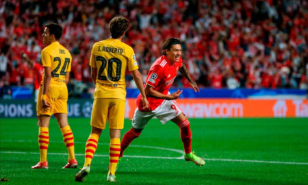 Dolosa derrota del Barcelona ante un Benfica encendido