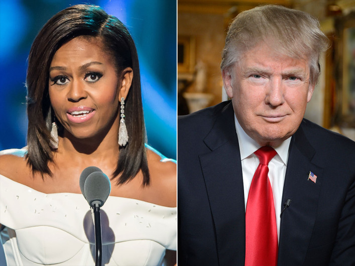 Donald Trump responde a Michelle Obama