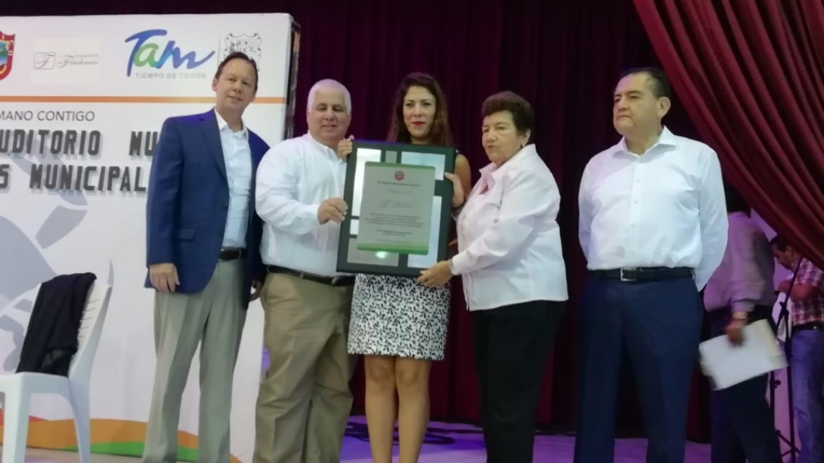 Reinauguran Auditorio Municipal de Tampico 