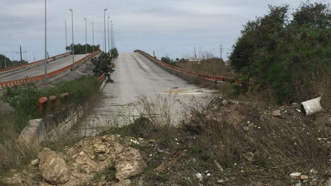 Será demolido el "puente el roto"