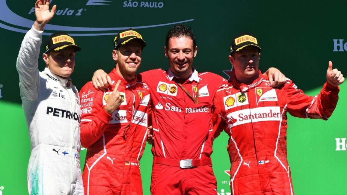 Sebastian Vettel se impone en el GP de Brasil 2017